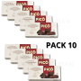 10 UNIDADES DE TURRON DE CHOCOLATE TRUFADO PICO 200 GRS