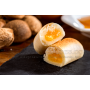 Huesitos de Santo, mazapán relleno de Yema, 1Kg a granel (30 y 35 unidades aprox)