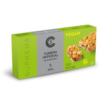 Turrón duro para veganos