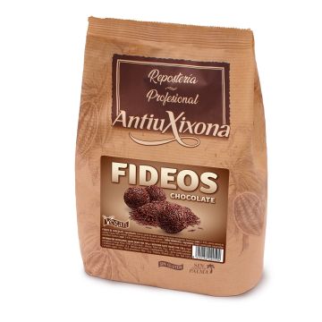 Fideos o virutas de Chocolate, bolsa 1KG - Marca Antiu Xixona