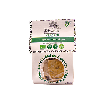 Cracker de Trigo Sarraceno y Pipas Eco Orgánico 