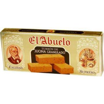 Caja de 24 unidades de Turrón de Jijona (blando) El Abuelo