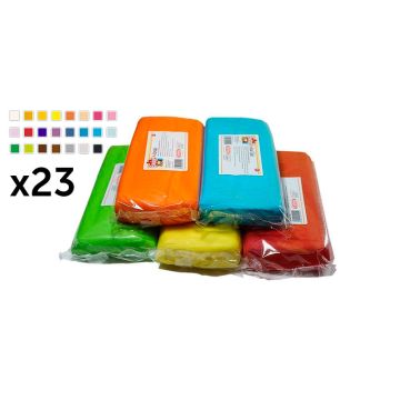 Pack 23 pastillas fondant 100g