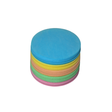 Obleas de color circulares acabado liso 5 colores 