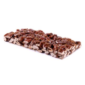 Turronico, turrón de guirlache con ajonjolí o sésamo, 200 gramos