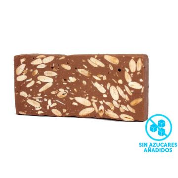 Turrón Chocolate c/almendra. SIN AZÚCARES añadidos 300gr