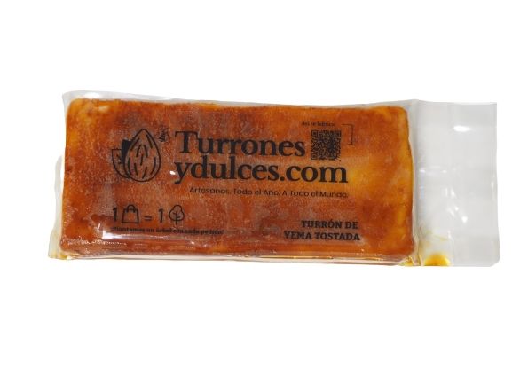 Turrón Yema Tostada artesano 500 grs. 
