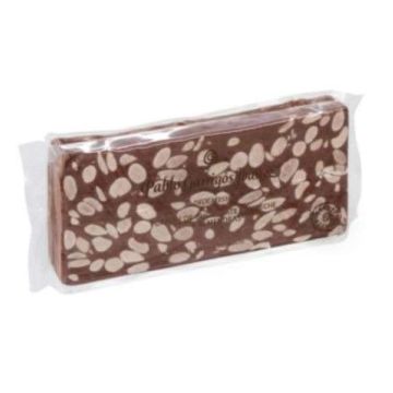 Turr&oacute;n de Chocolate con Leche y Almendras Delicatessen 300g 